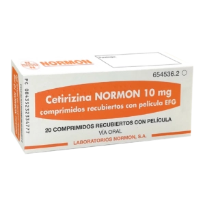 Cetirizina NORMON 
